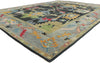 9 x 12 Colorful Oushak Rug 30886