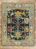 9 x 12 Colorful Oushak Rug 30886