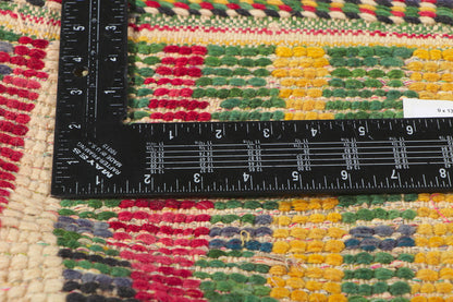 9 x 13 Colorful Beni Mrirt Moroccan Rug 20726