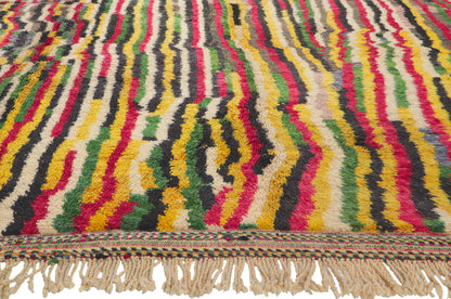 9 x 13 Colorful Beni Mrirt Moroccan Rug 20726