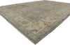 9 x 13 Colorful Turkish Oushak Rug 53606
