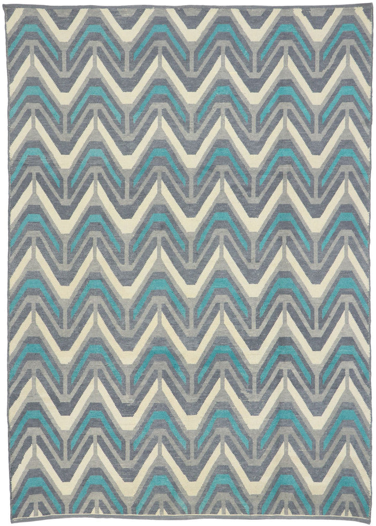 9 x 13 Modern Moroccan Rug 52993