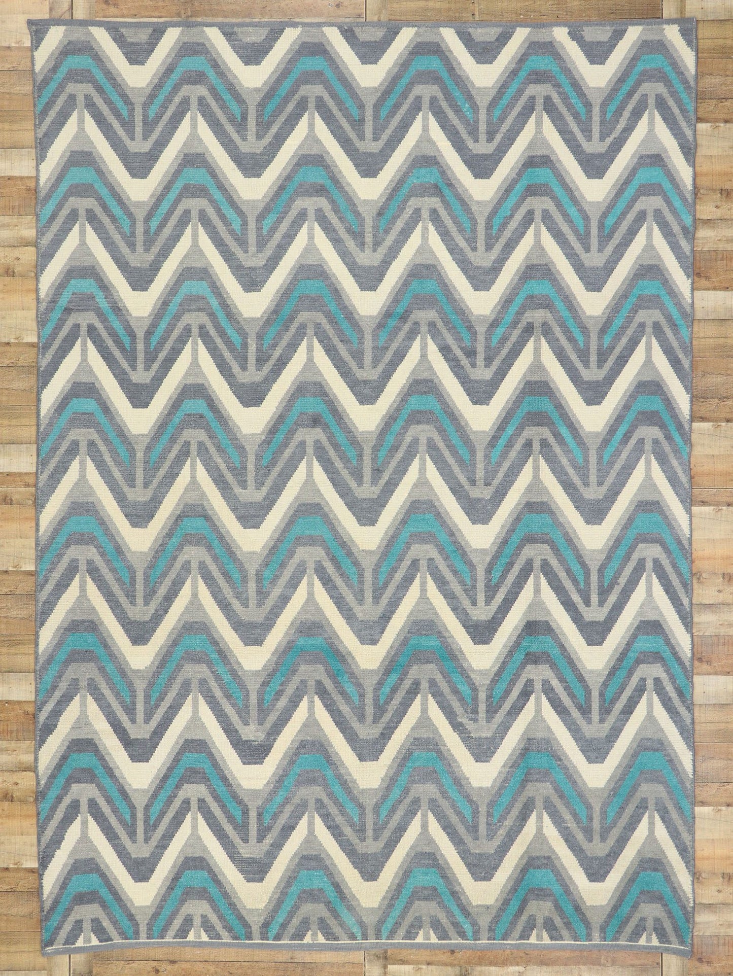 9 x 13 Modern Moroccan Rug 52993