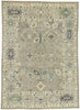 9 x 13 Modern Turkish Oushak Rug 52922