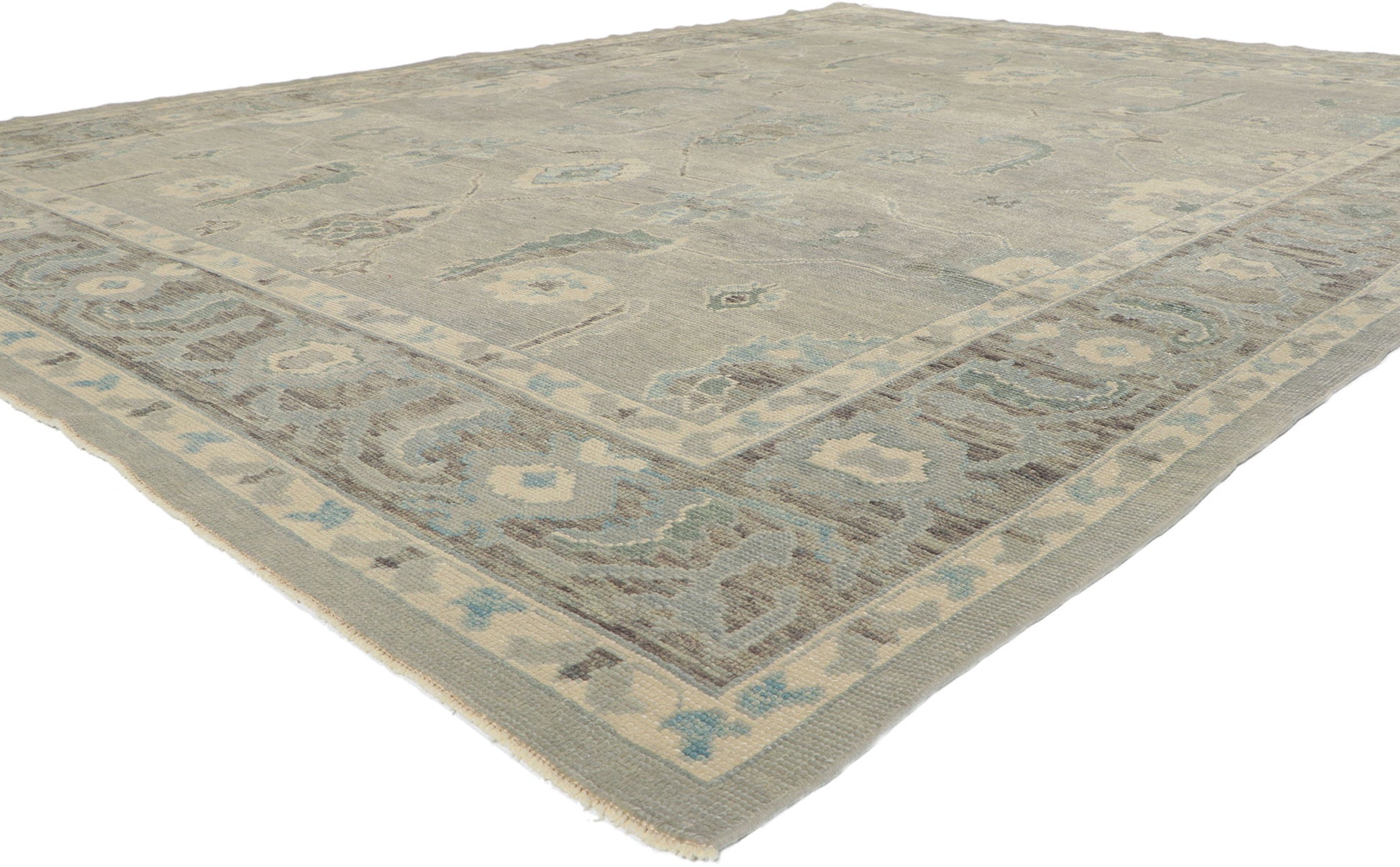 9 x 13 Turkish Oushak Rug 53803