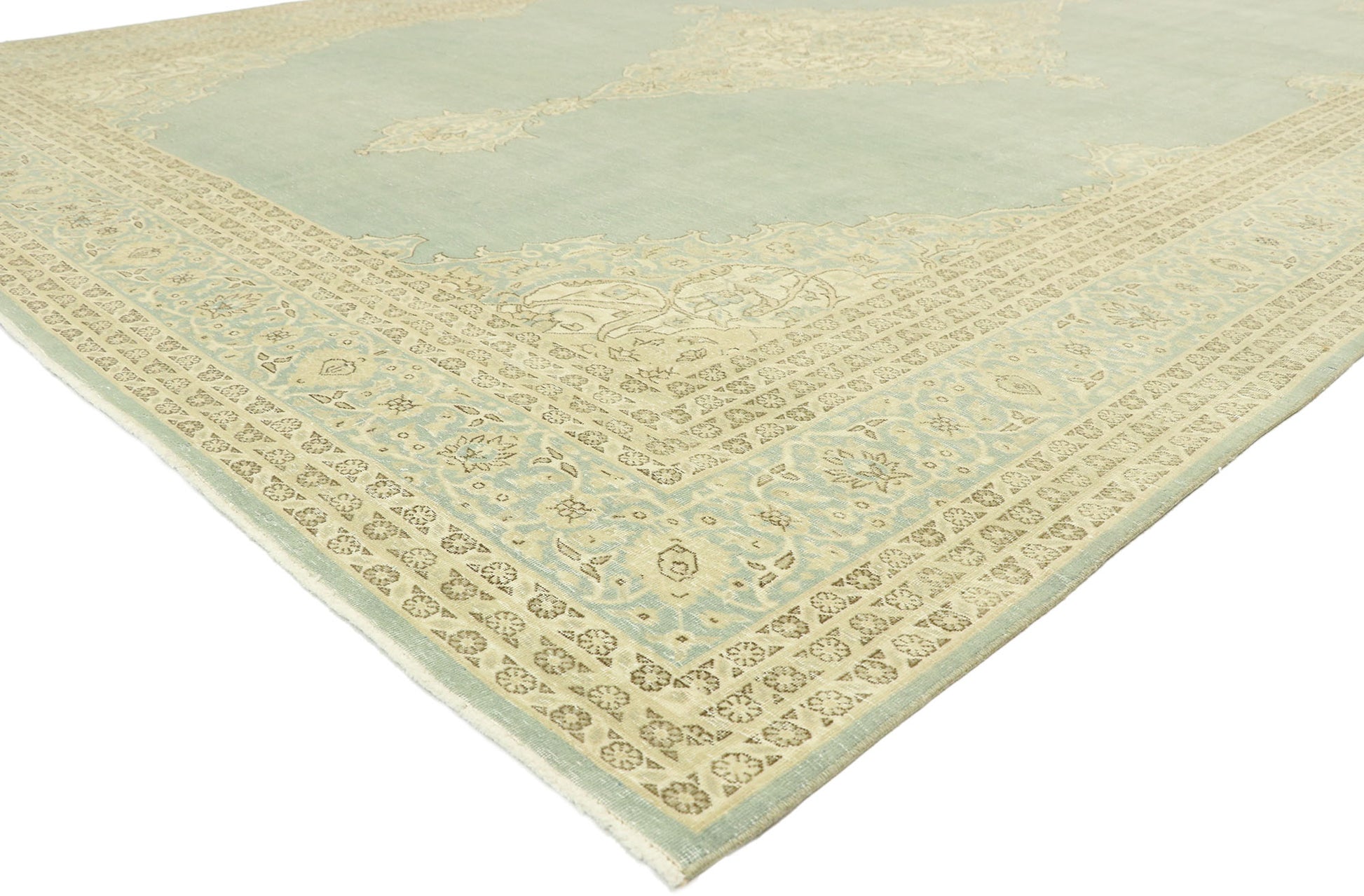 9 x 13 Vintage Turkish Sivas Rug 52976