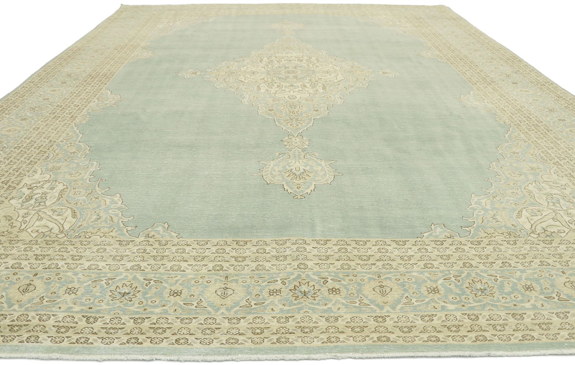 9 x 13 Vintage Turkish Sivas Rug 52976