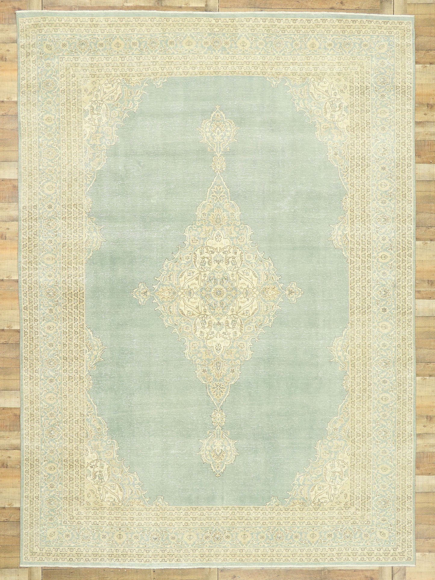 9 x 13 Vintage Turkish Sivas Rug 52976