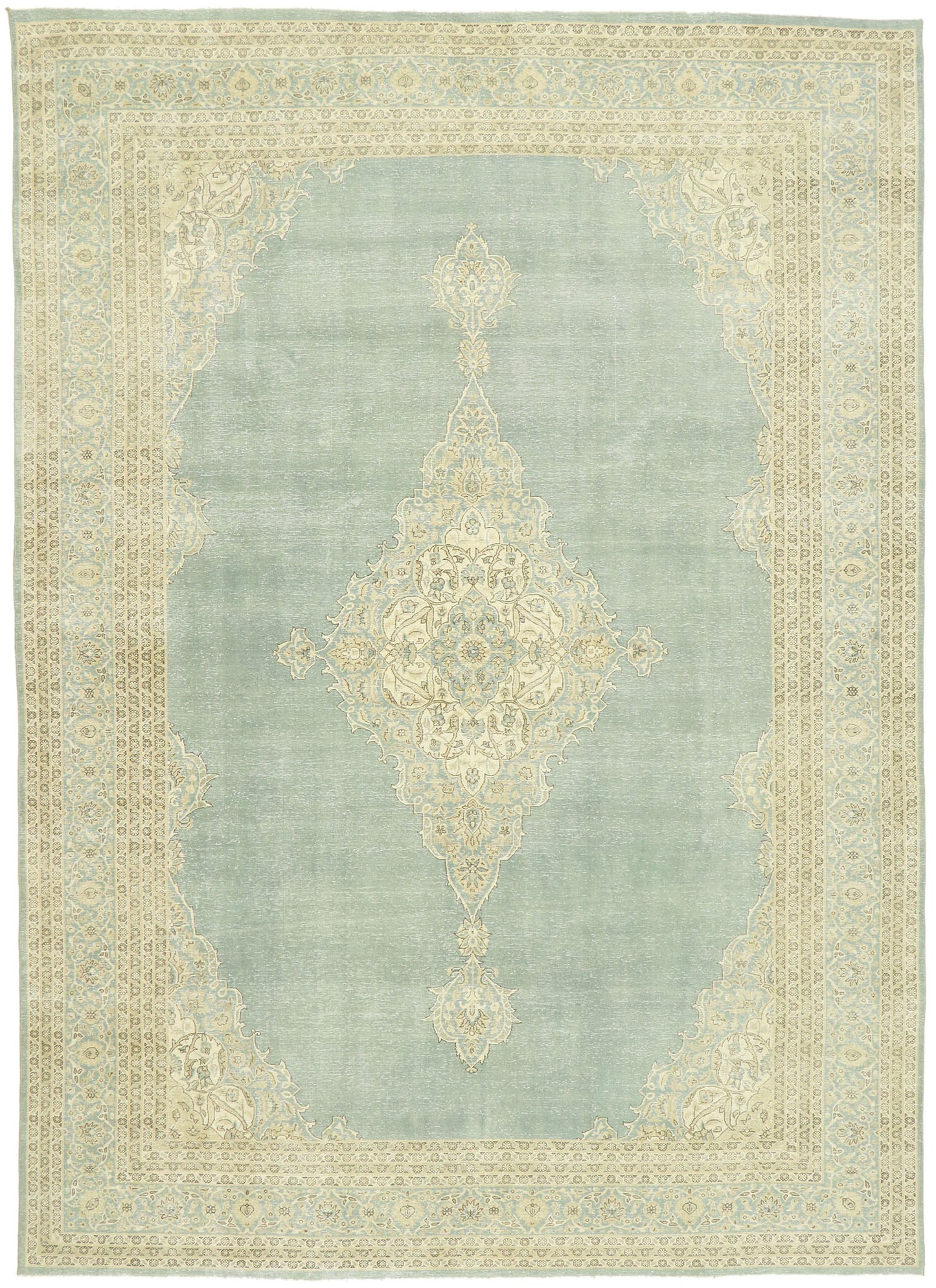 9 x 13 Vintage Turkish Sivas Rug 52976