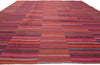9 x 13 Vintage Turkish Striped Kilim Rug 60645
