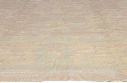 9 x 14 Muted Turkish Oushak Rug 53161