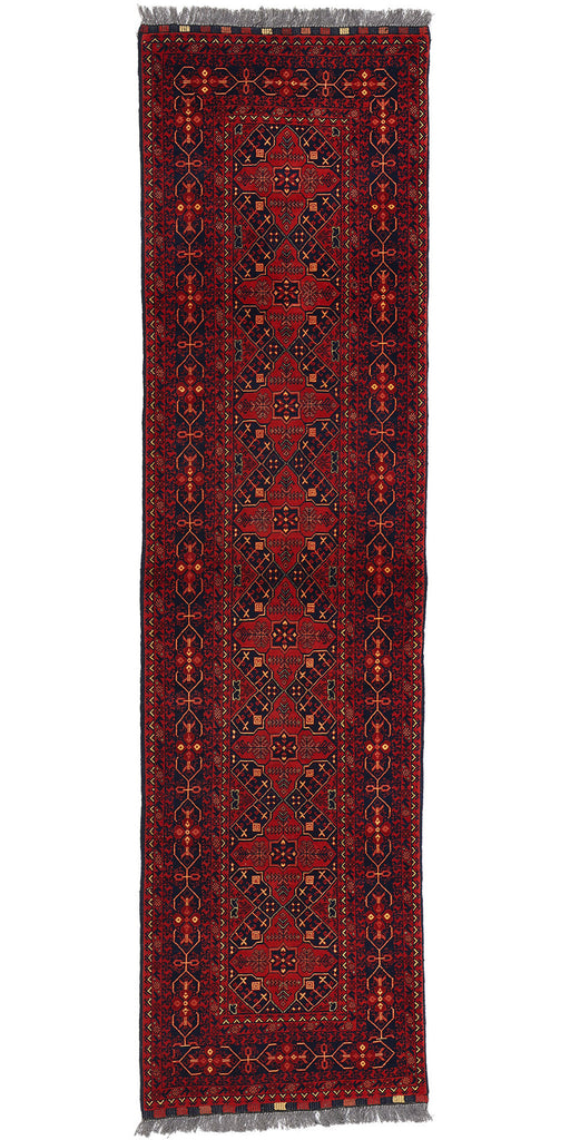 3 x 10 Vintage Afghan Baluch Rug 77009
