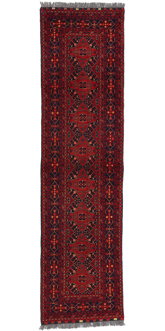 3 x 10 Vintage Afghan Baluch Rug 77009