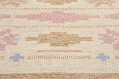 5 x 8 Anna Johanna Angstrom Vintage Swedish Rollakan Rug 78833