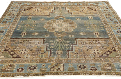5 x 7 Antique Persian Afshar Rug 60922