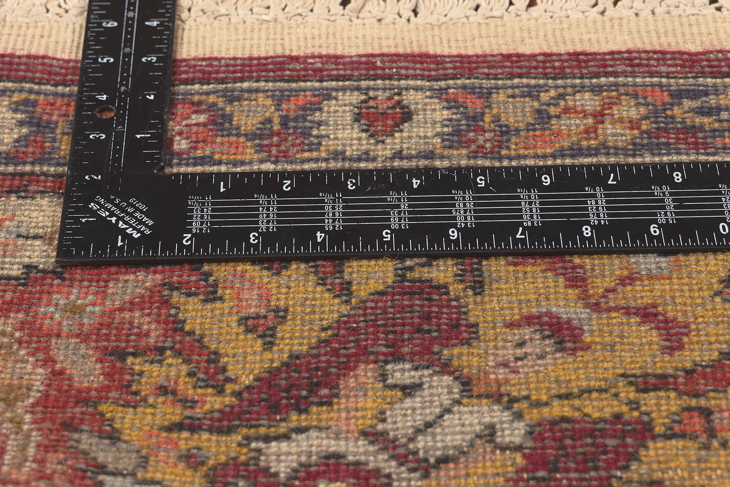 9 x 11 Antique Indian Agra Rug 74662