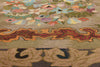 9 x 12 Antique American Hooked Rug 74176