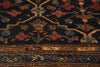 3 x 4 Antique Black Persian Hamadan Rug 78737