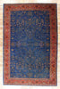 11 x 17 Antique Blue Indian Agra Rug 90027
