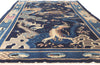 6 x 12 Antique Chinese Pictorial Baotou Rug 77215