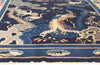 6 x 12 Antique Chinese Pictorial Baotou Rug 77215