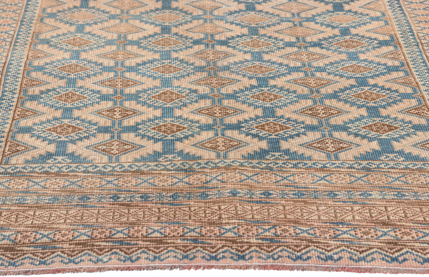 5 x 7 Antique Persian Turkoman Rug 61269
