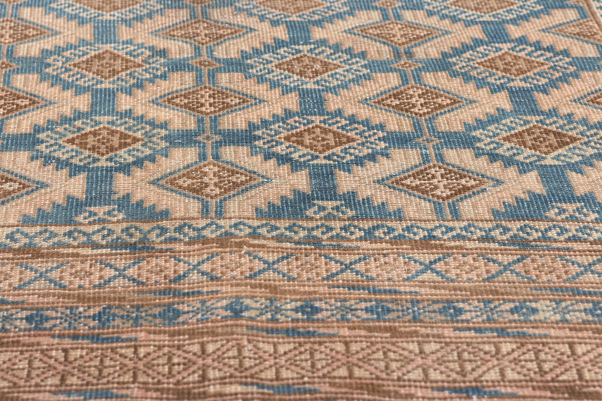 5 x 7 Antique Persian Turkoman Rug 61269