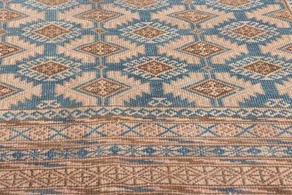 5 x 7 Antique Persian Turkoman Rug 61269