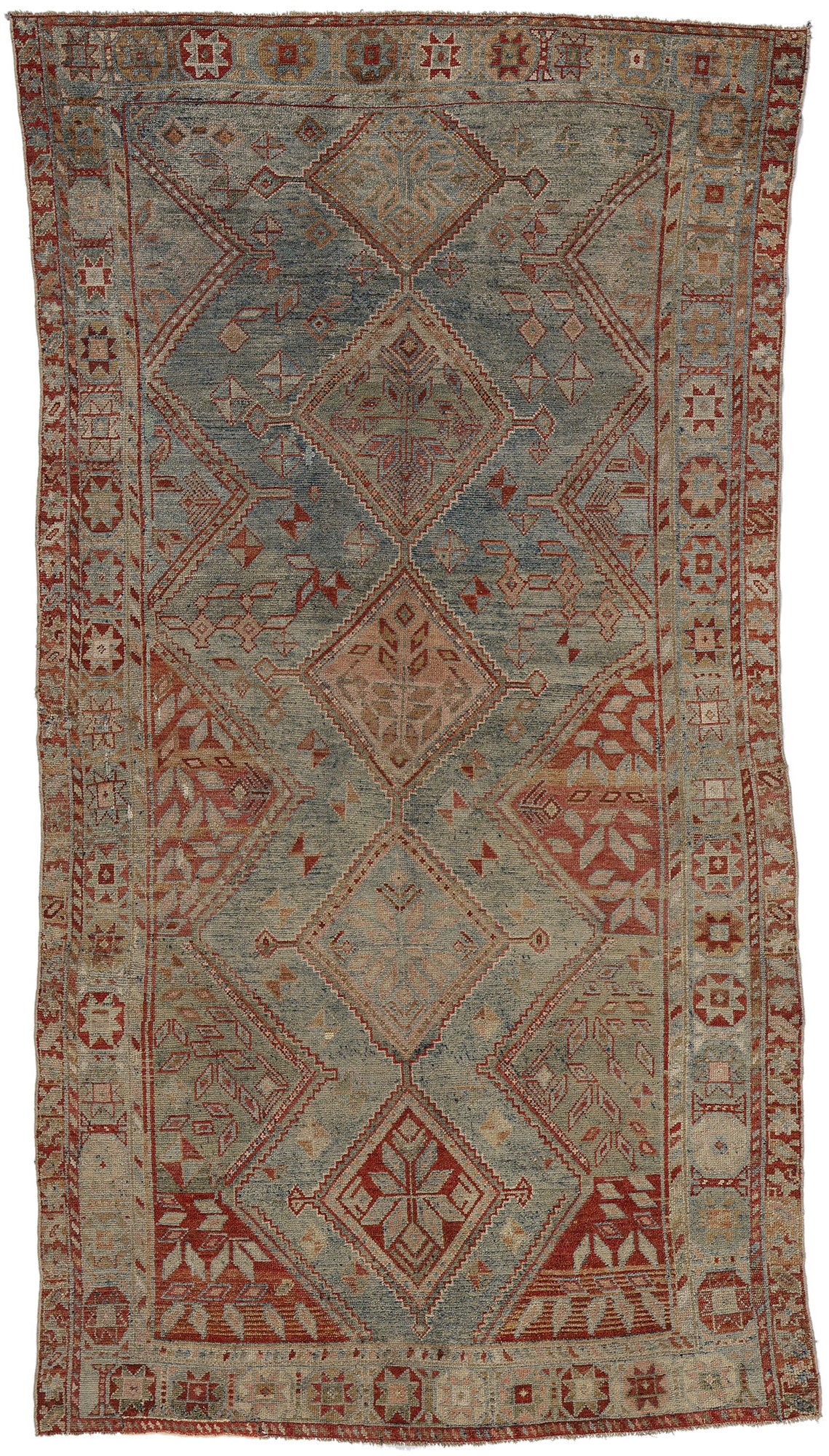 5 x 8 Antique Persian Shiraz Rug 52455