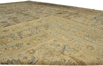 11 x 16 Antique Persian Mashhad Rug 72983