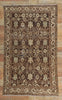 4 x 7 Antique Brown Persian Malayer Rug 60971