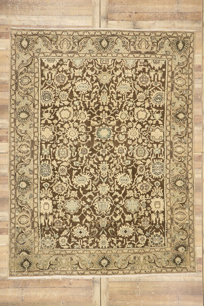 7 x 10 Antique Persian Malayer Rug 60944