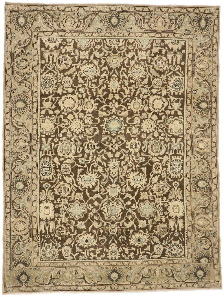 7 x 10 Antique Persian Malayer Rug 60944