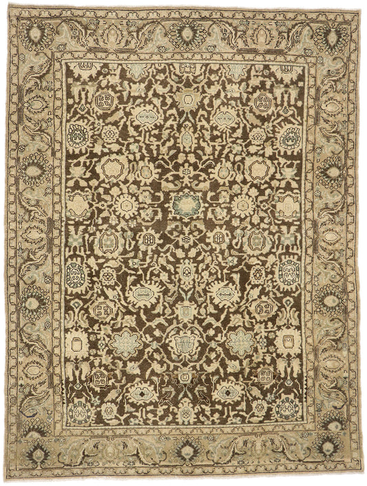 7 x 10 Antique Persian Malayer Rug 60944