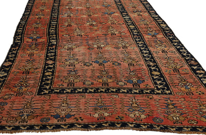 4 x 14 Antique Caucasian Karabagh Rug 53878