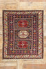 4 x 5 Antique Caucasian Kazak Rug 78813
