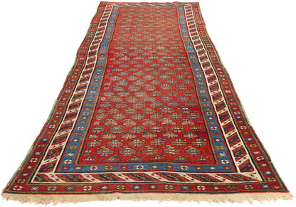 3 x 11 Antique Caucasian Shirvan Rug 73231