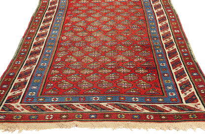 3 x 11 Antique Caucasian Shirvan Rug 73231