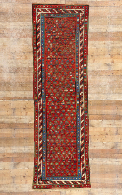 3 x 11 Antique Caucasian Shirvan Rug 73231
