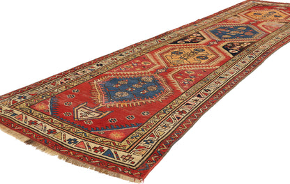 3 x 12 Antique Caucasian Shirvan Rug 72401