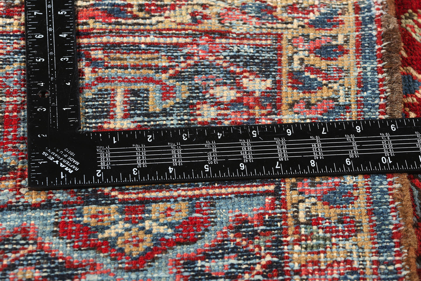 8 x 10 Antique Persian Dragon Serapi Heriz Rug 78767