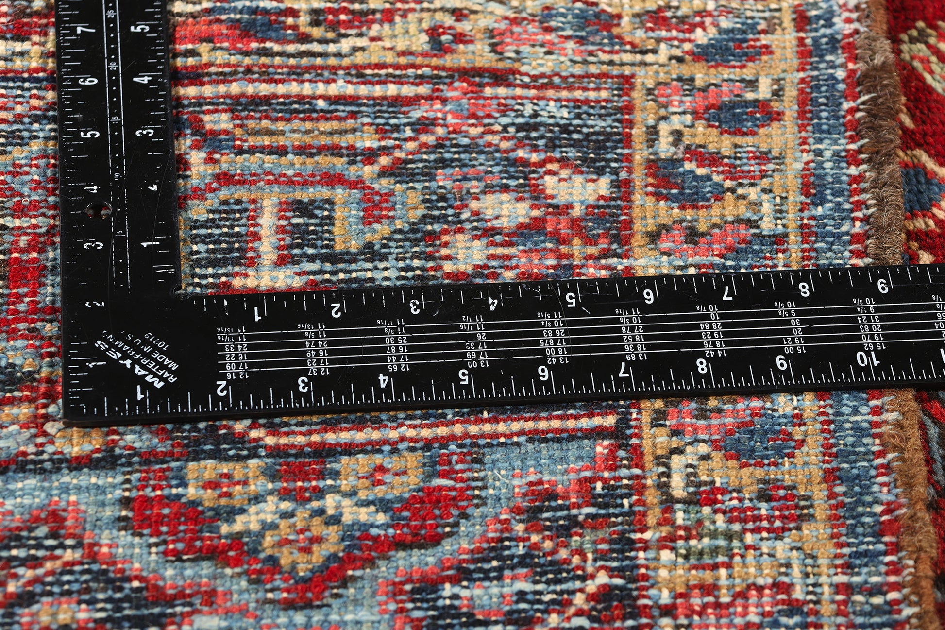 8 x 10 Antique Persian Dragon Serapi Heriz Rug 78767