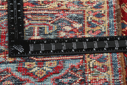 8 x 10 Antique Persian Dragon Serapi Heriz Rug 78767