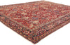 8 x 10 Antique Persian Dragon Serapi Heriz Rug 78767