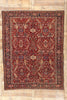 8 x 10 Antique Persian Dragon Serapi Heriz Rug 78767
