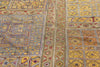 3 x 6 Antique Embroidered Indian Tapestry 78807