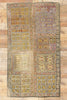 3 x 6 Antique Embroidered Indian Tapestry 78807