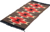 1 x 3 Antique Ganado Navajo Rug 78749