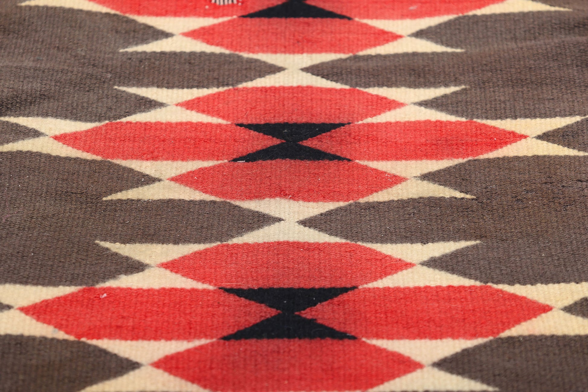 1 x 3 Antique Ganado Navajo Rug 78749