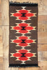 1 x 3 Antique Ganado Navajo Rug 78749